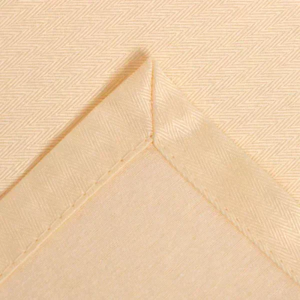 Скатерть Этель Elegance 150*250 +/-3см, цв.молочный, пл. 192 г/м2, хл с ВГМО
