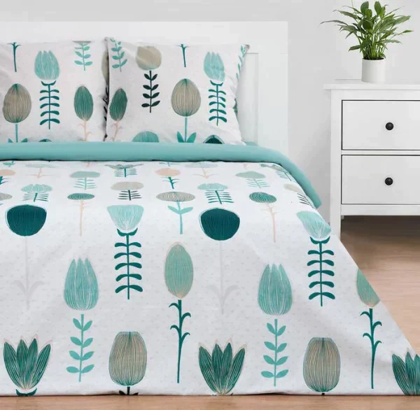 Постельное белье "Этель" 2 сп Summer flowers 175*215 см, 200*220 см, 70*70 см - 2 шт