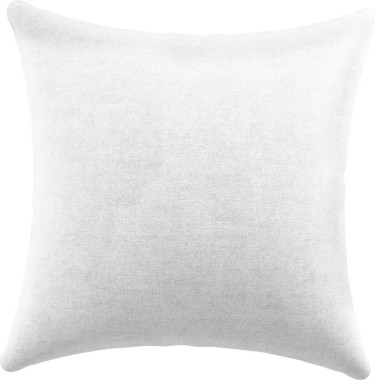 Подушка Cortin вельвет белоснежный