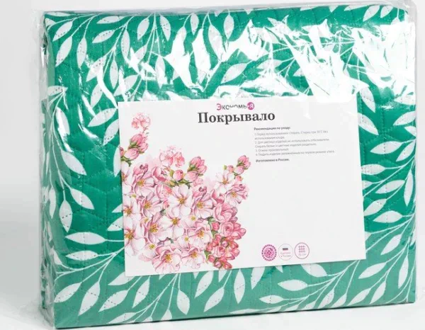 Покрывало 2сп Экономь и Я «Весна"180*210±5см, 100% полиэстер, 190гр/м2