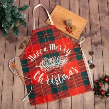 Фартук Этель "Have a merry christmas", 54*68 см, 70% хл, 30% лён