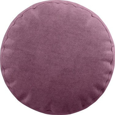 Подушка круглая Cortin вельвет лиловый