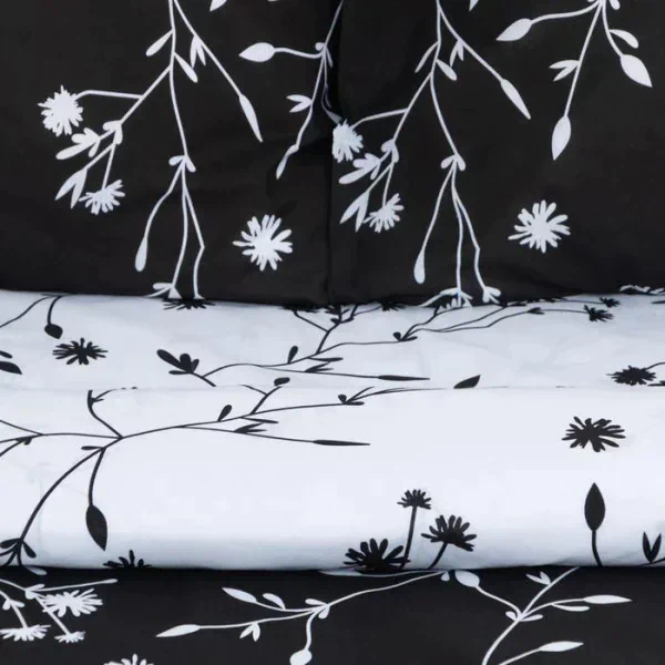 Постельное белье Этель 2 сп Flowers (вид 3) 175*215 см, 200*220 см,70*70 см -2 шт