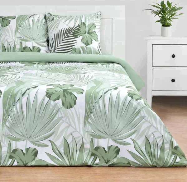 Постельное белье Этель 2 сп Tropics (вид 2) 175*215 см, 200*220 см,70*70 см -2 шт