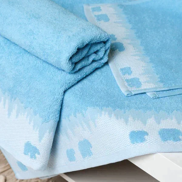 Полотенце махровое Love Life "Winter dream" 30х60 см, голубой, 100% хл, 400 гр/м2